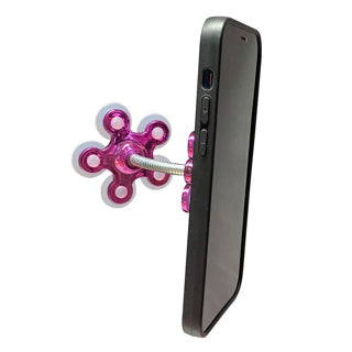 Be prekės ženklo telefono laikiklio siurbtukas rožinis | 5 vnt