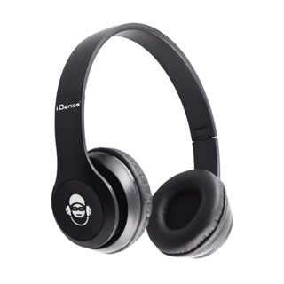 Idance wireless headphones black metal