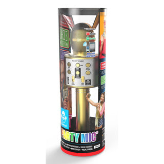 Idance bluetooth party microfoon goud | 2 stuks