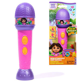 Spinmaster Dora Microphone with Music Sound (nl fr)
