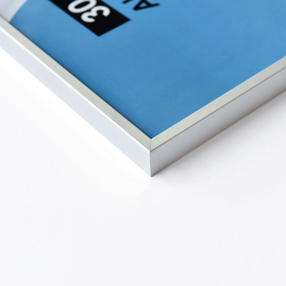 Nielsen Design Niel Förze phrame 52724 Akzenter Mat Silver 50x70 cm