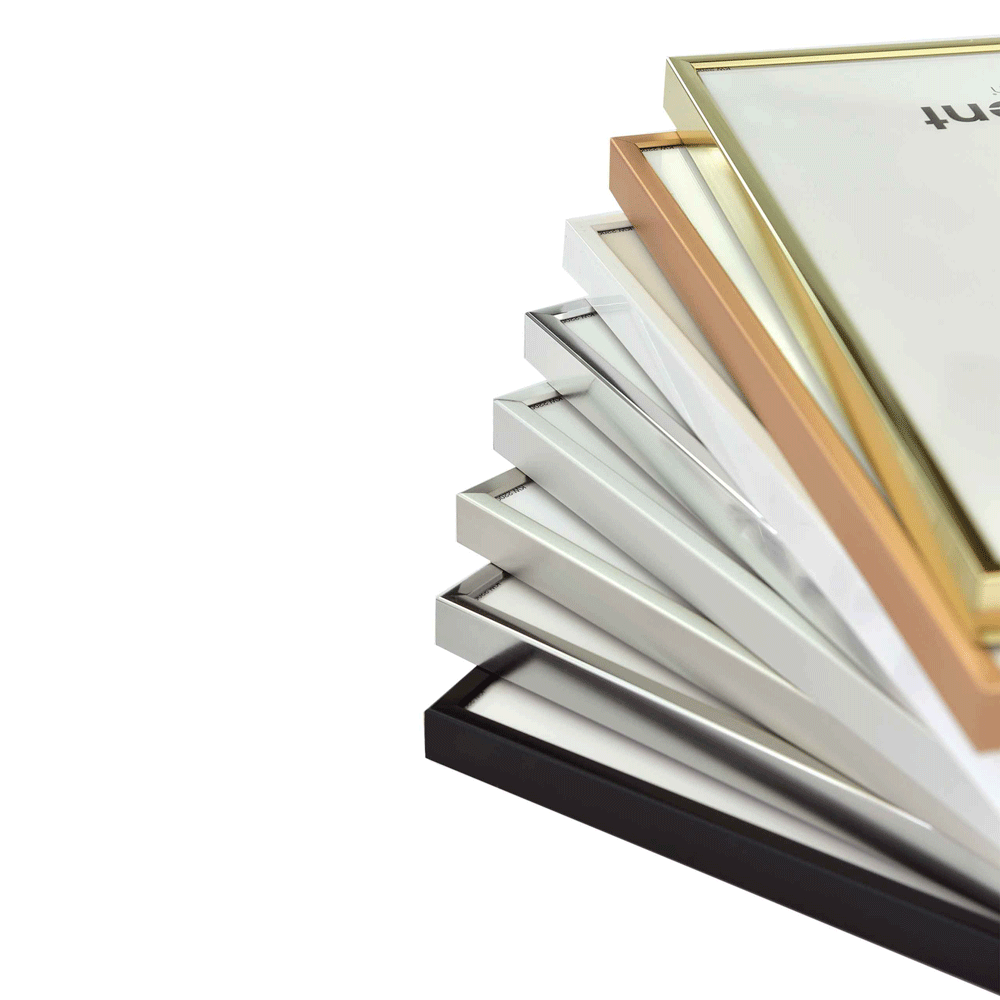 Nielsen Design Nielsen Fotorahmen 52724 Akzentmatte Silber 50x70 cm