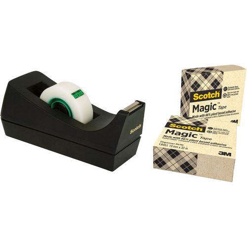 Tape dispenser C38 Scotch + 3 rolls