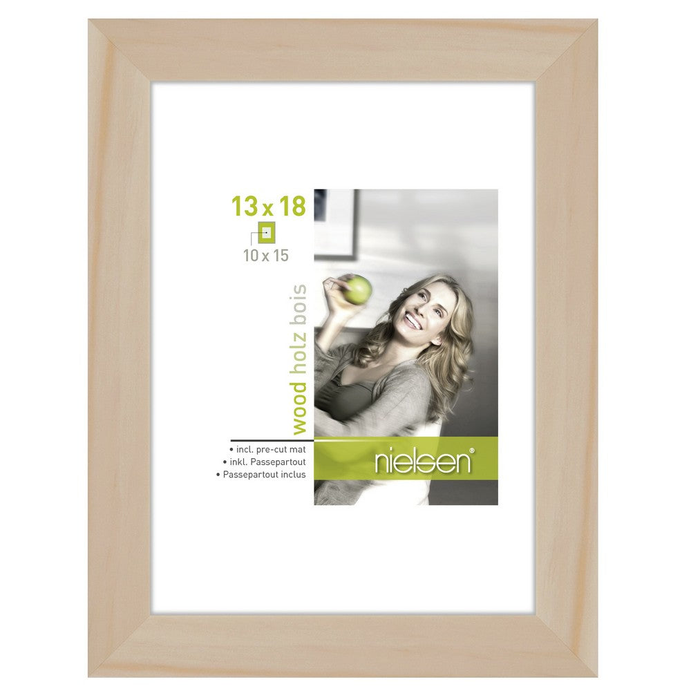 Nielsen Design Nielsen Photo Frame 8988045 Apollon Silver 18x24 13x18 cm