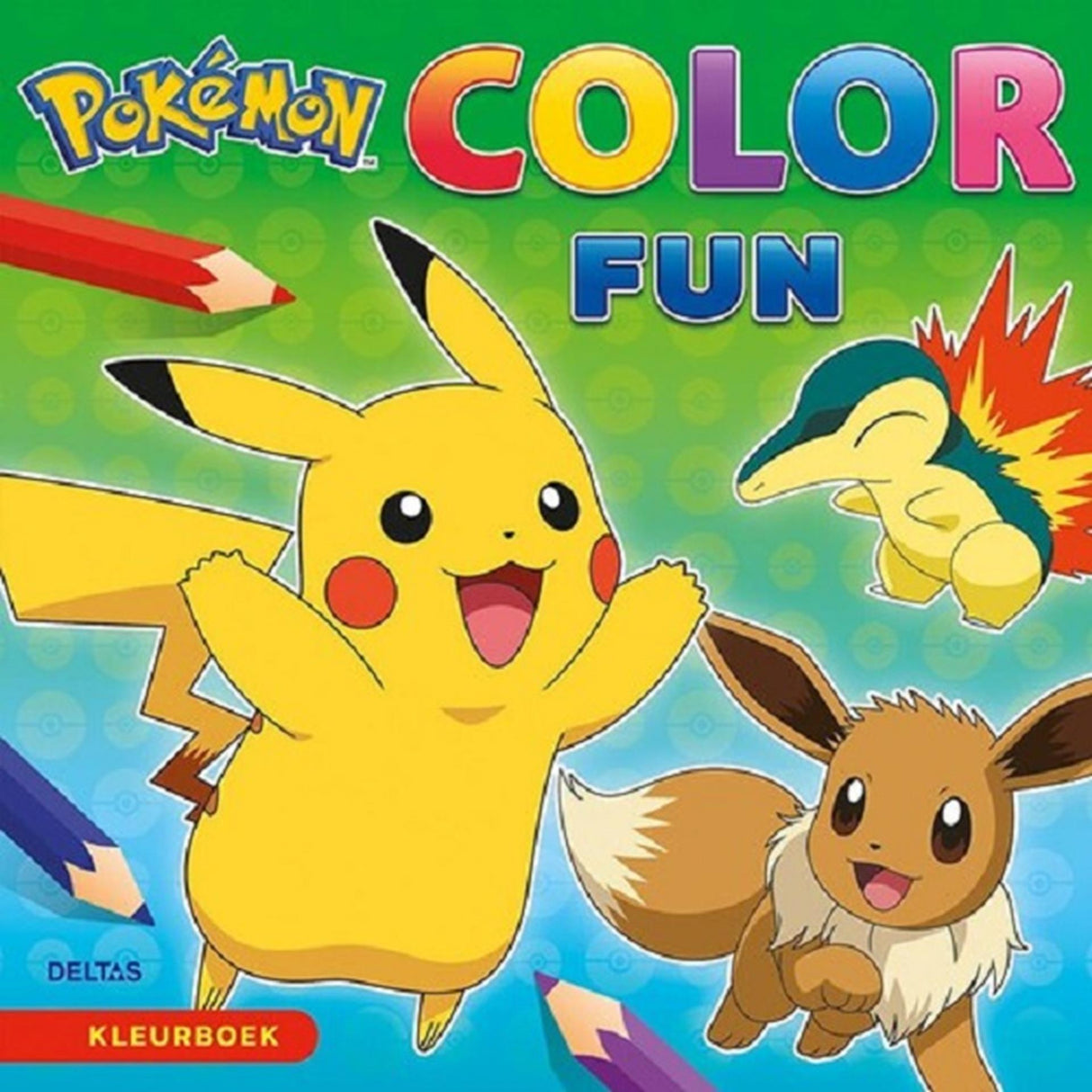 Deltas Pokemon Color забавна книжка за оцветяване