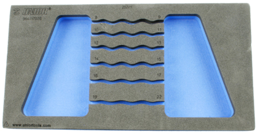 Unior foam inlay tool trolley