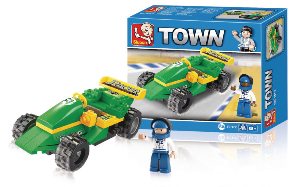 Sluban City Motors M38-B0172 Streetracer 63-piece