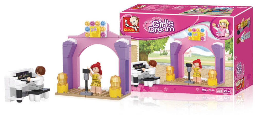 Sluban M38-B0521 Girls Dream Music Stage