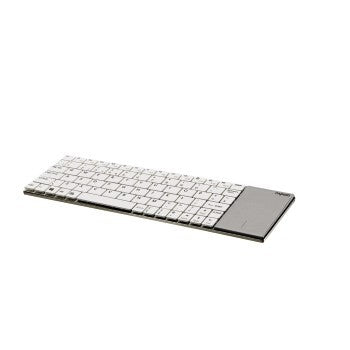 Rapoo E2710 2,4 GHz kabellose, ultraschlanke Multimedia-Tastatur mit Benutzeroberfläche, Weiß