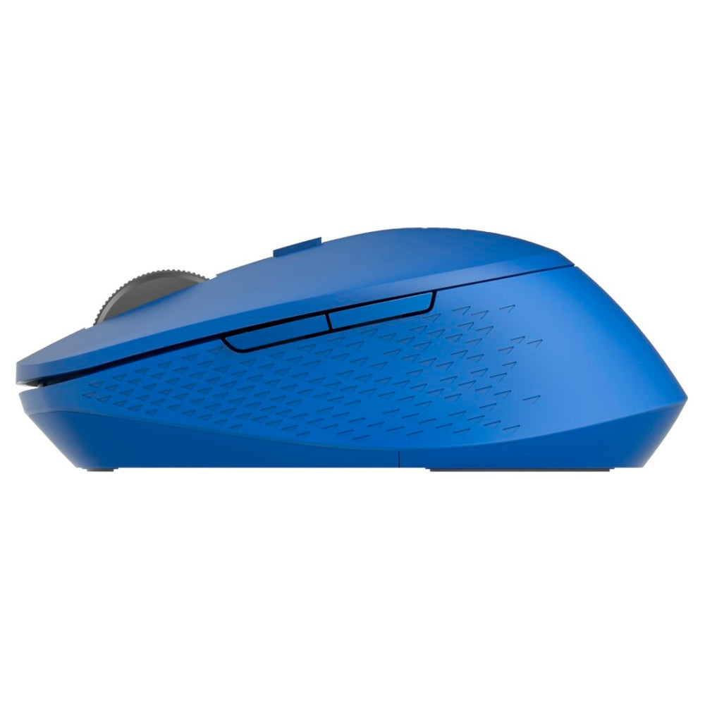 Rapoo m300 stille multimodus draadloze optische muis blauw