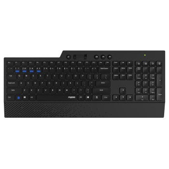 Rapoo 8200T Multimodus Wireless Desktop Combo Conjunto de Black Qwerty US