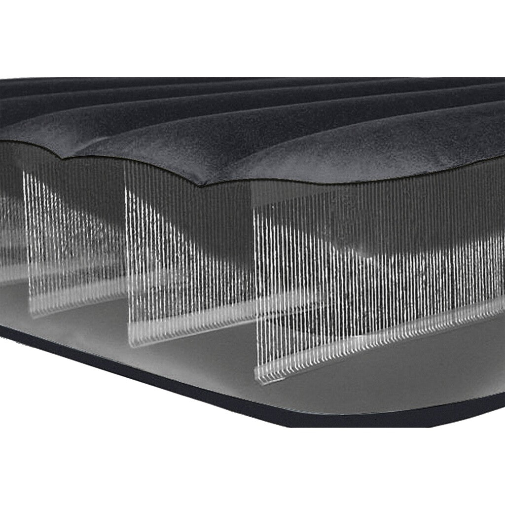 Intex 64146 pillow rest classic twin air mattress + pump 99x191x25 cm black