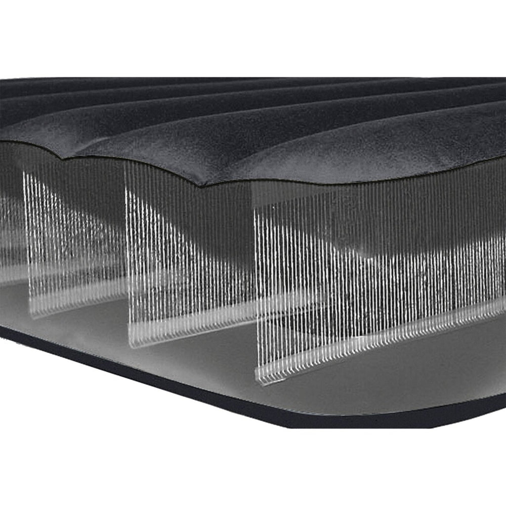 Intex 64146 repose-oreiller matelas pneumatique double classique + pompe 99x191x25 cm noir