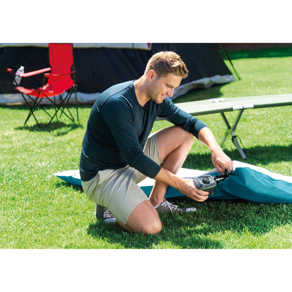 Intex aufblasbare Pumpe auf Batterien