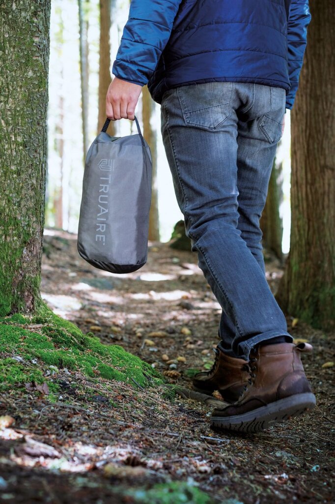 INTEX 64097NP Truaire Twin Dura-Pou-Beam Camping Mattress avec QuickFill USB150 Air Pump 191x76x17cm