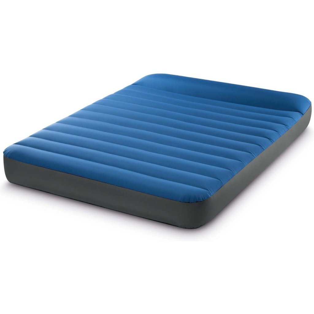 INTEX 64012 Truaire Twin Dura-Beam Camping Mattress avec QuickFill USB150 Pompe 191x137x22 cm