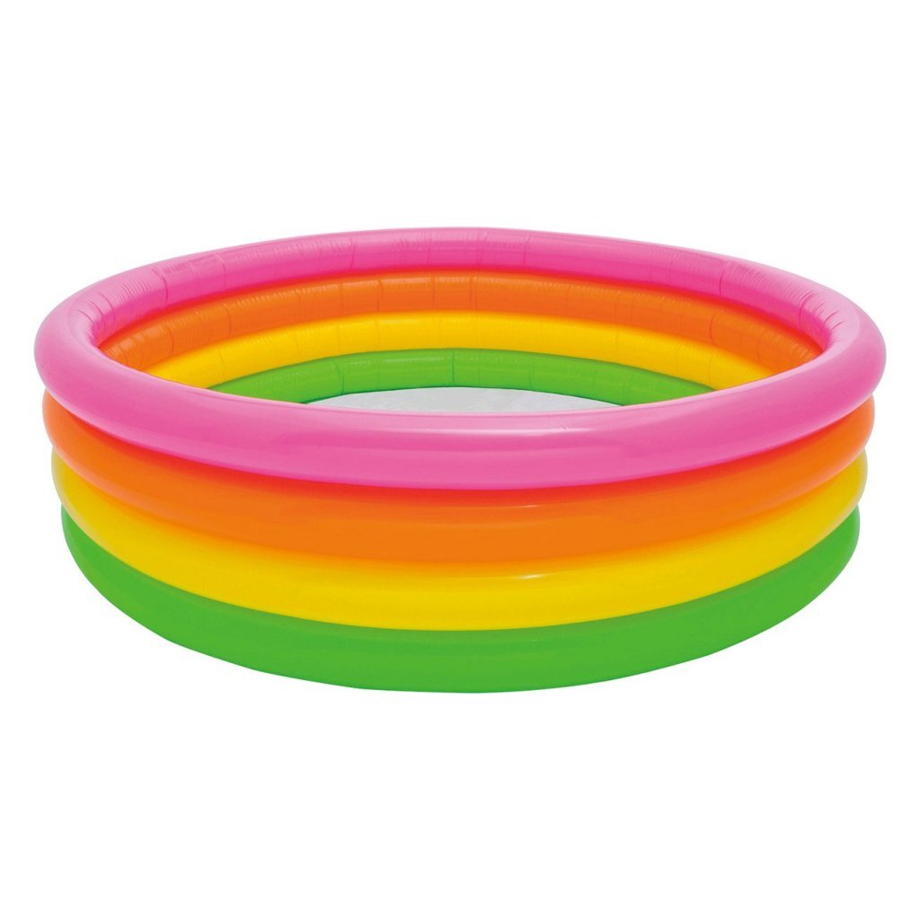 Kinderpool Sonnenuntergang Glühen