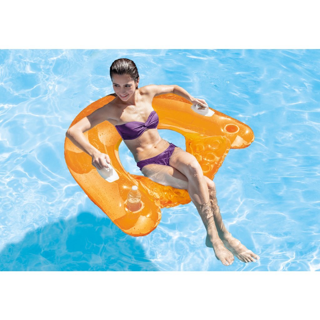 Intex 58859eu collection Wet Set sit #039;n float chaise flottante gonflable différentes couleurs