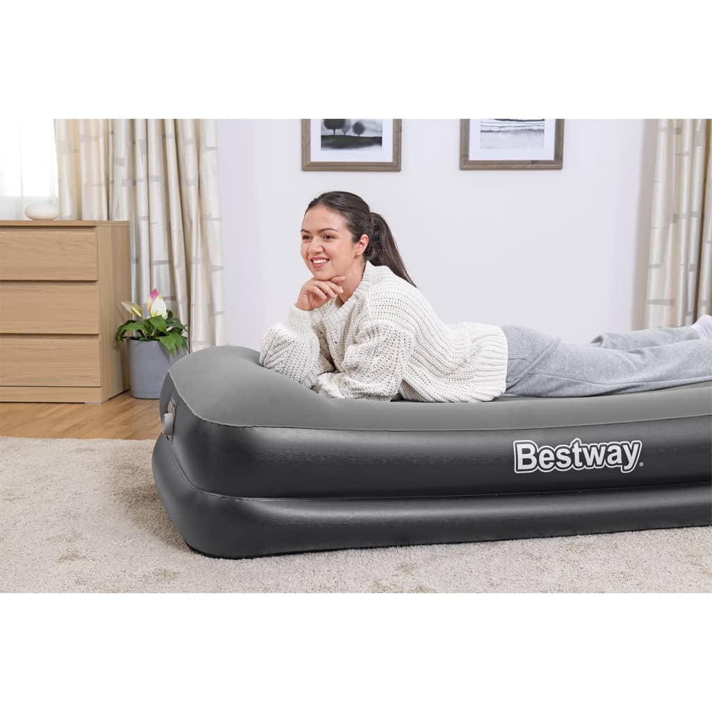 Bestway Airbed tahaný s postaveným vzduchovým čerpadlem 191x97x46 cm