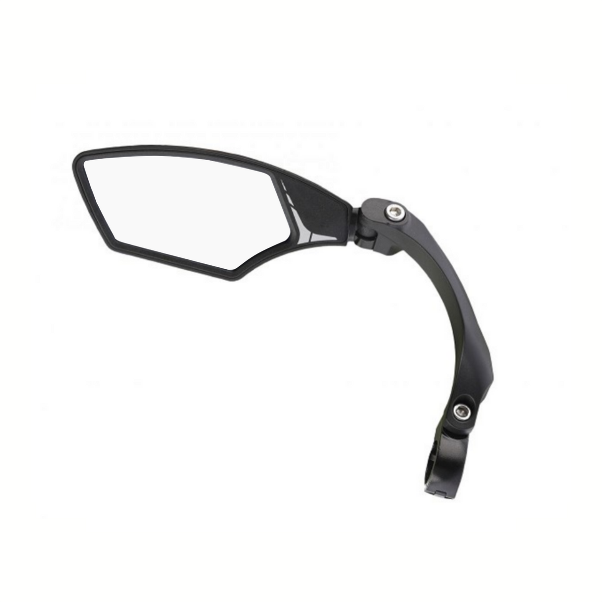 Mirage Spigel Luxus mat wäissem Glas a Clamp