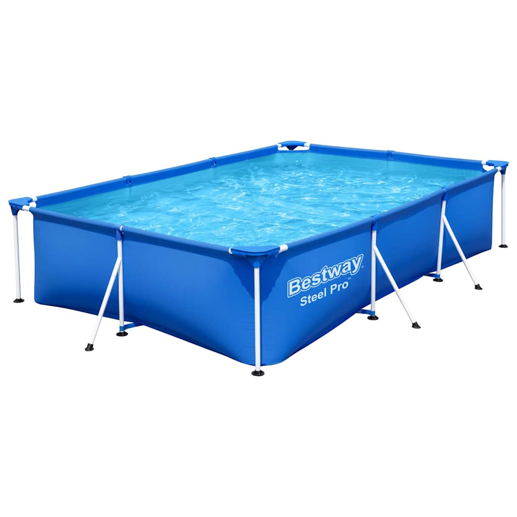 Bestway swimming pool steel pro rectangular 300