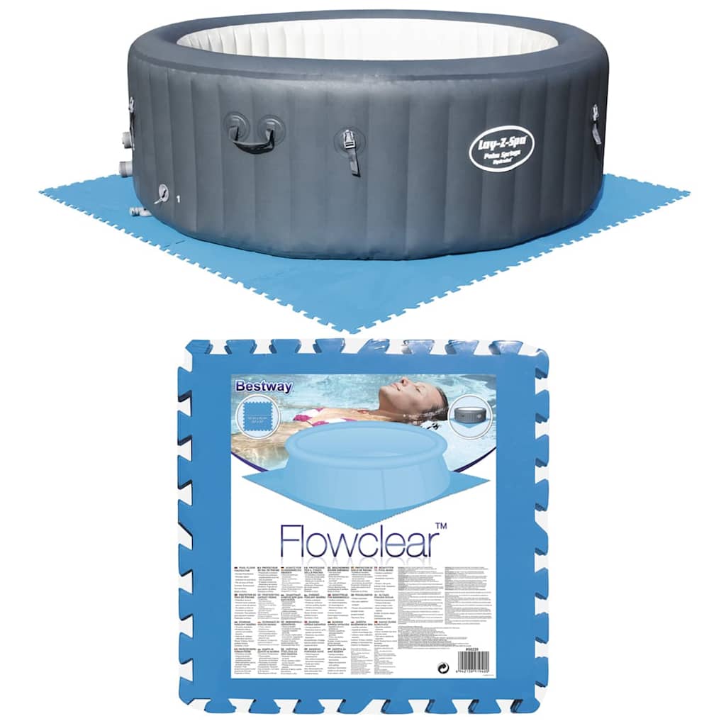 Protégeurs de base de la piscine Bestway 8 St Blue 58220