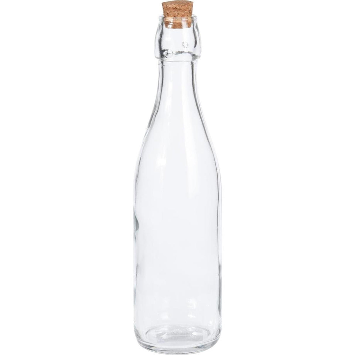 Excellent houseware fles glas met kurk 500ml transparant