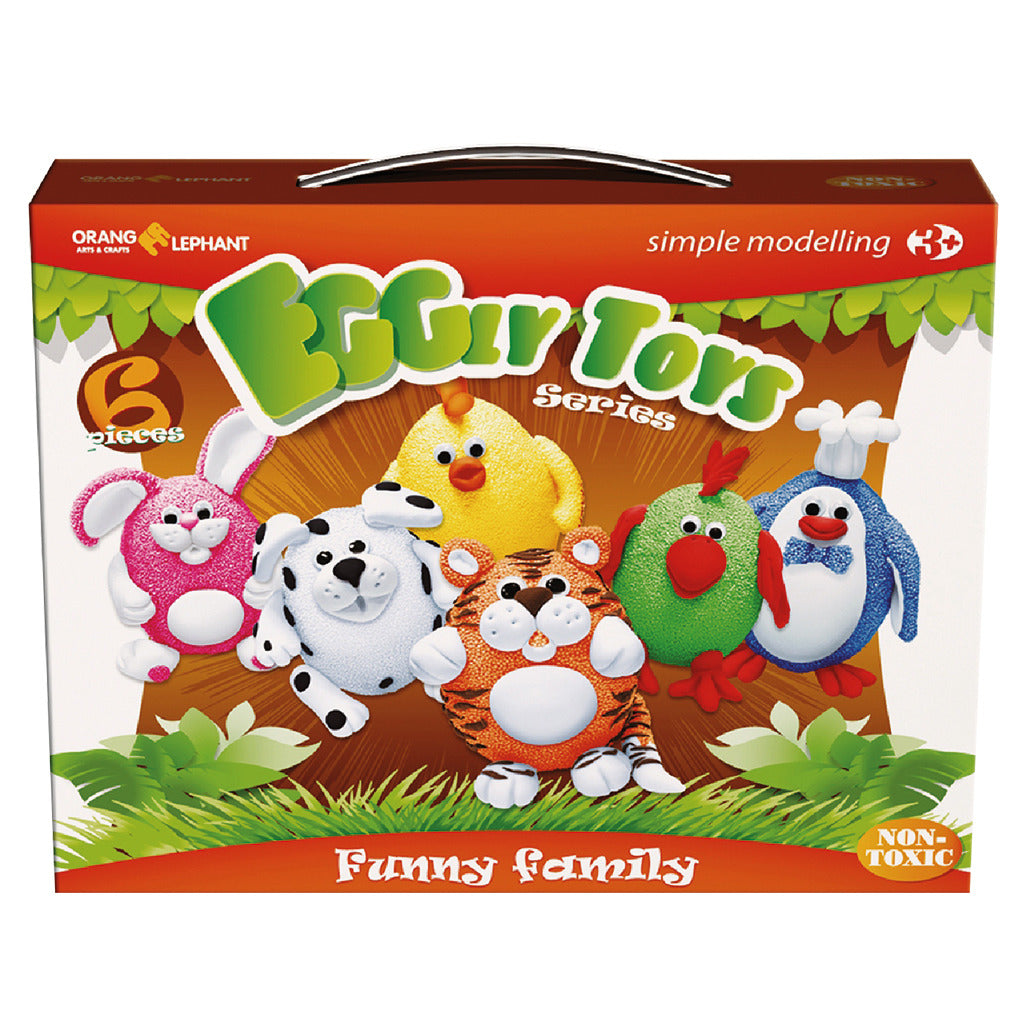 Grundlegende Ton-A-Ball-Ton-lustige Familie