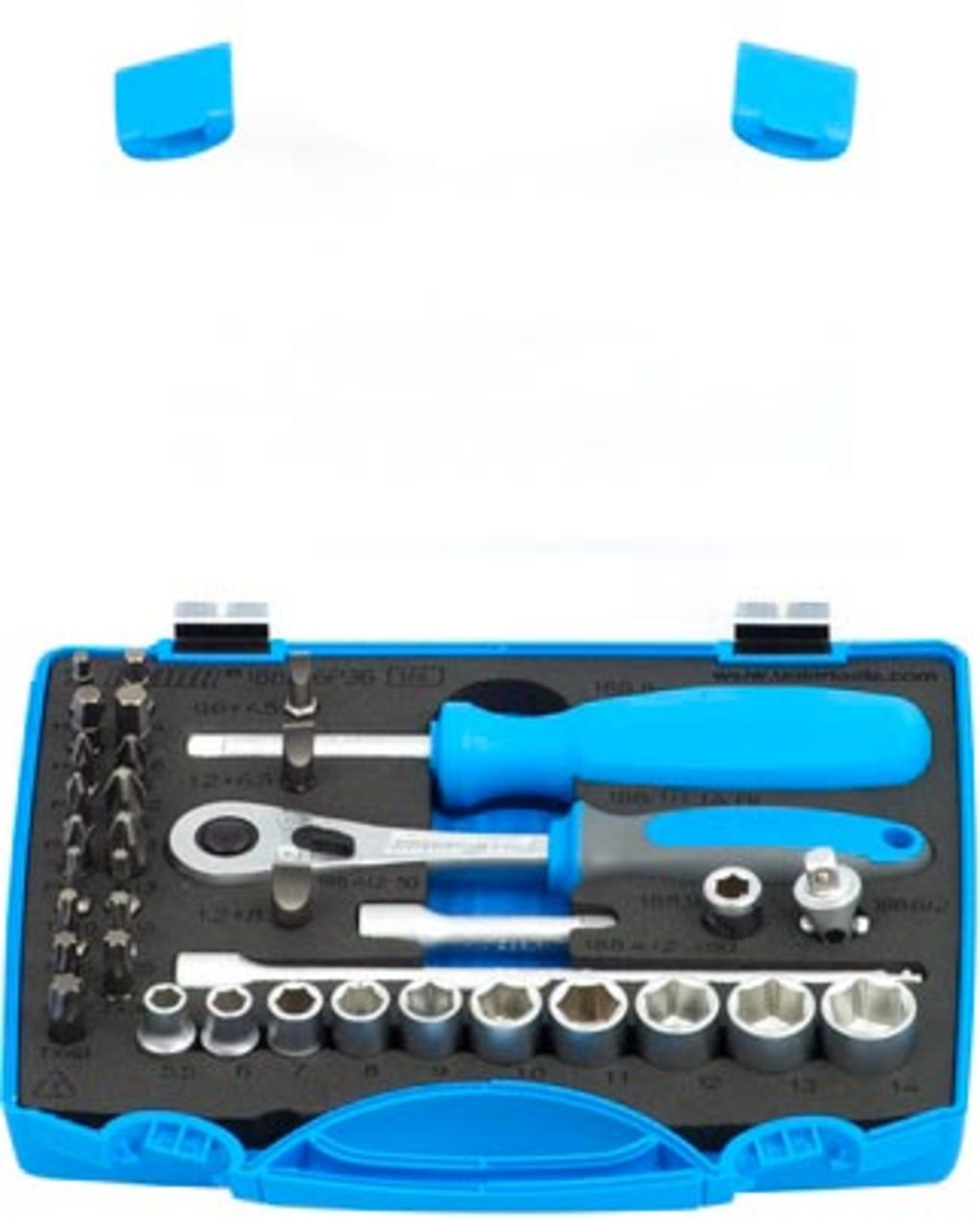 Unior grs socket bits sett 1 4 36stk