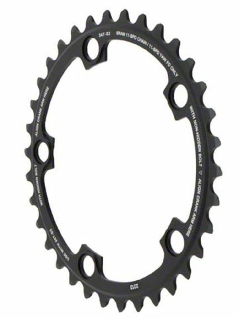 Sram chainring road double chain ring roaddoub. 34t 11sp b