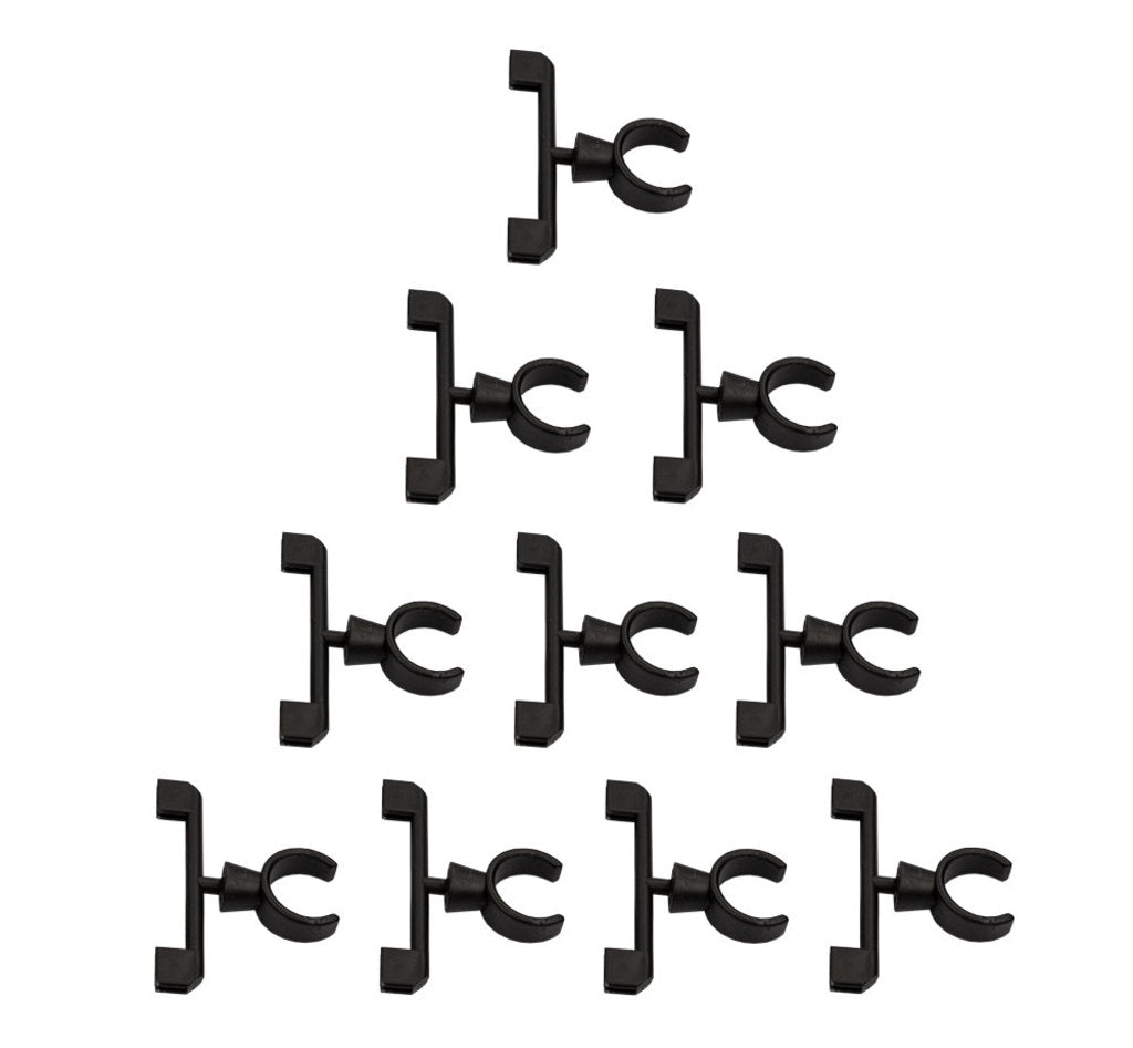 Unbranded price tag clamp pvc adjustable black ds a 10