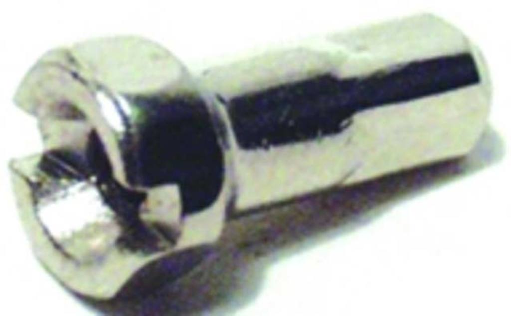 Alpina Spaak Nippel 12 (5 mm) Messing Nickel (144st)