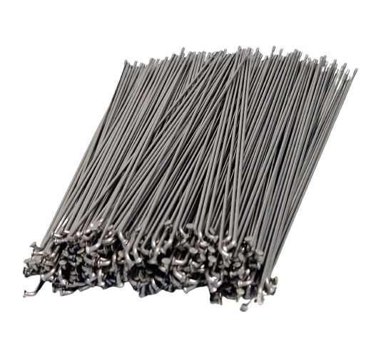 Alpina Spaken en acier inoxydable 13G 292 mm Ø2,33 mm sans mamelons par 1440 pièces