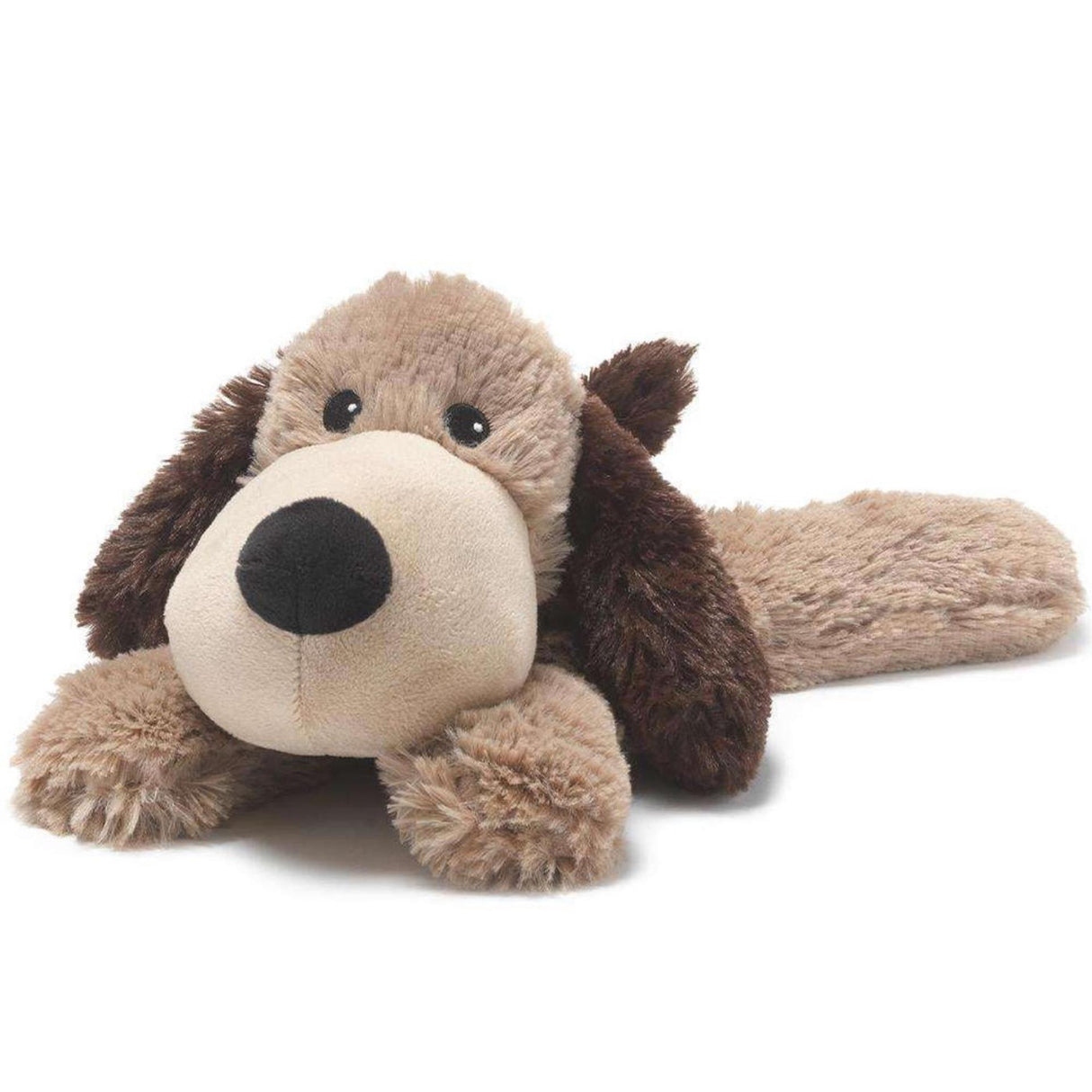 Warmies dog brown heat cuddly toy