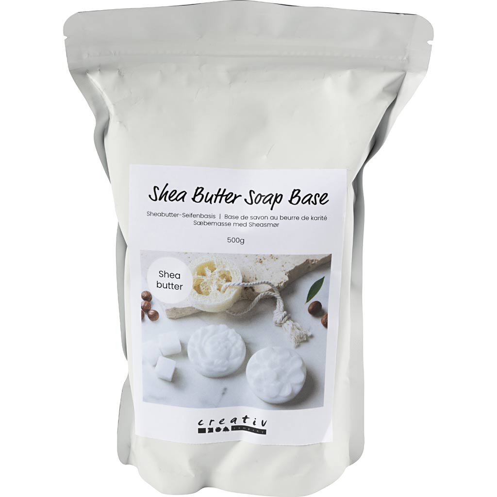 Creativ company soap base with shea butter, granules, 500 gr 1 box