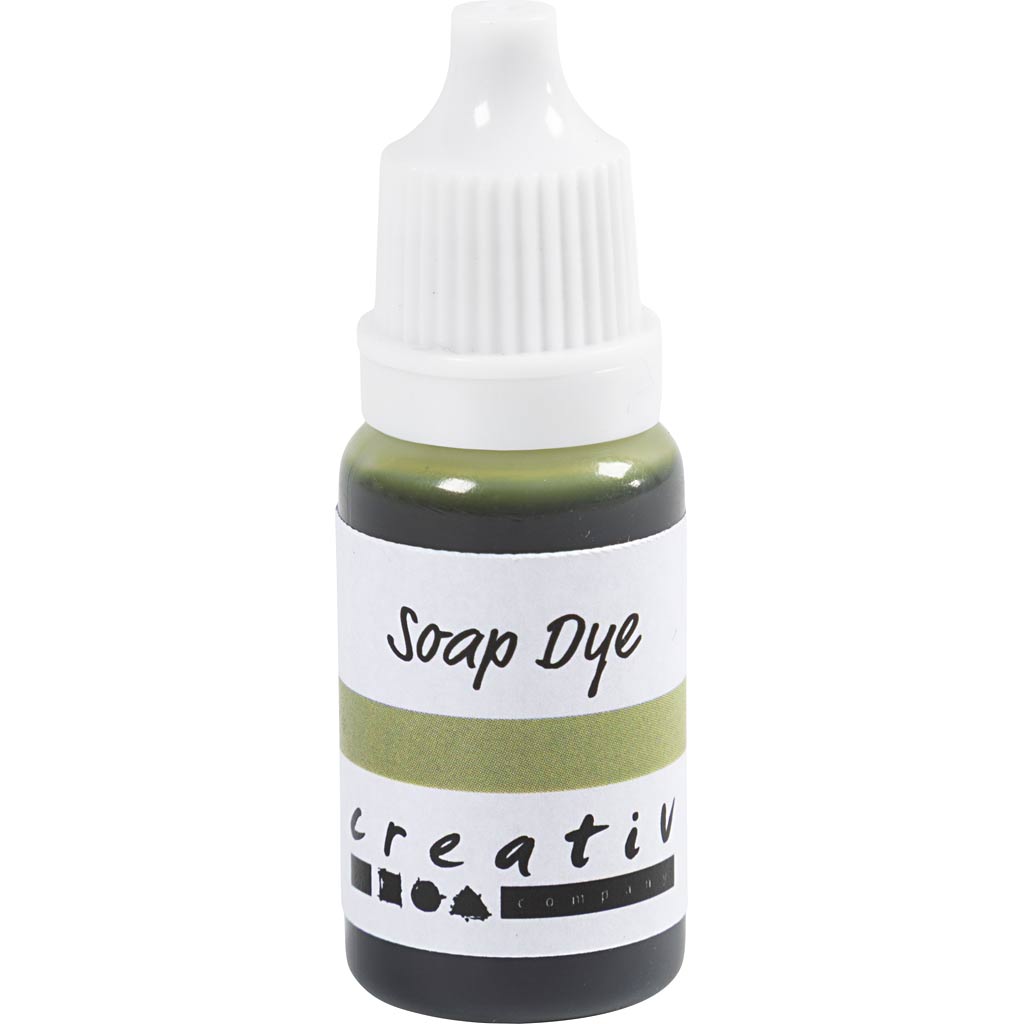 Creativ company zeep verf, groen, 10 ml 1 fles