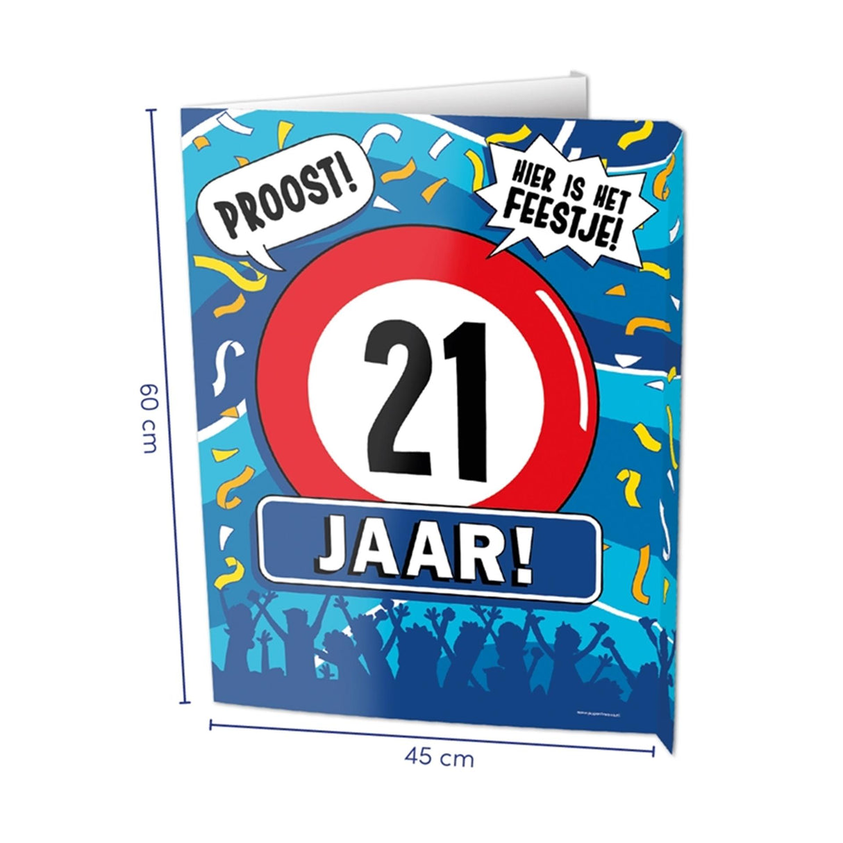 Paperdreams window signs - 21 jaar
