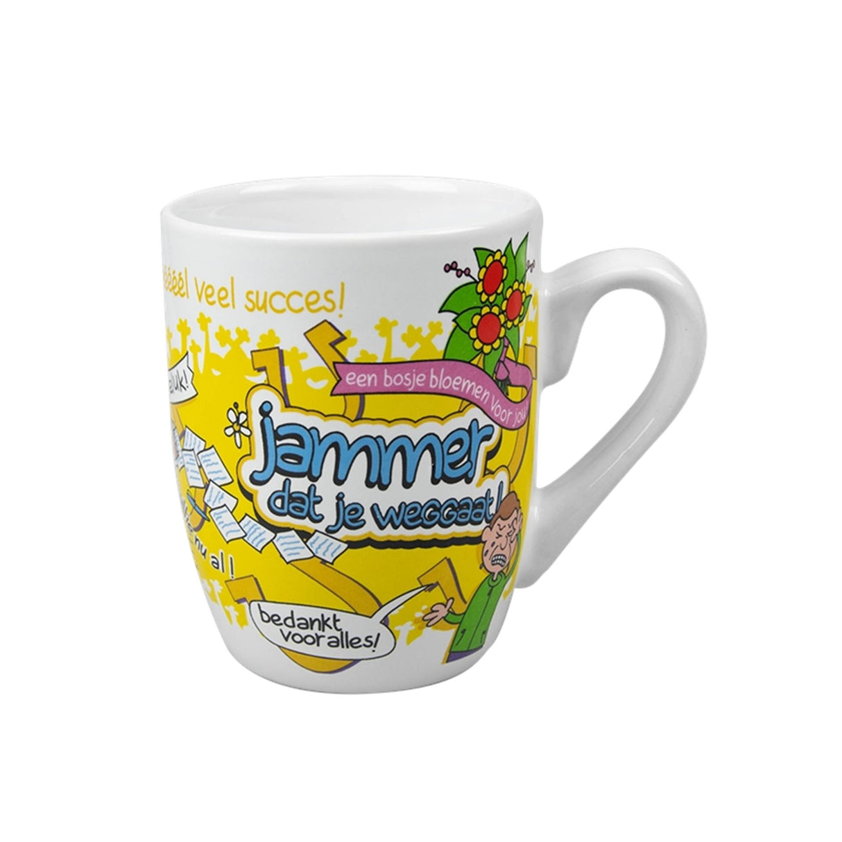 Paperdreams cartoonmok - jammer dat je weggaat