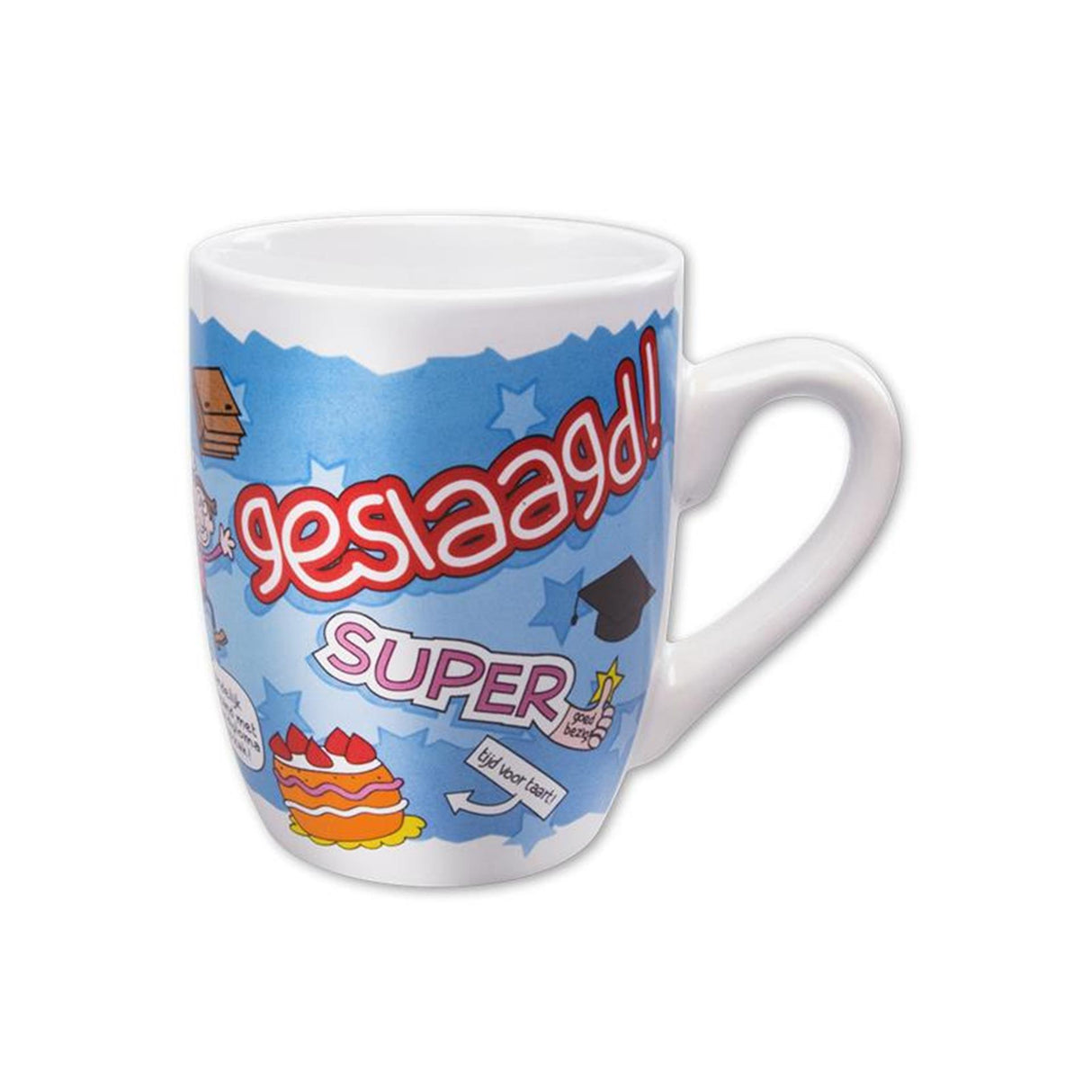 Paperdreams cartoonmok geslaagd te gek