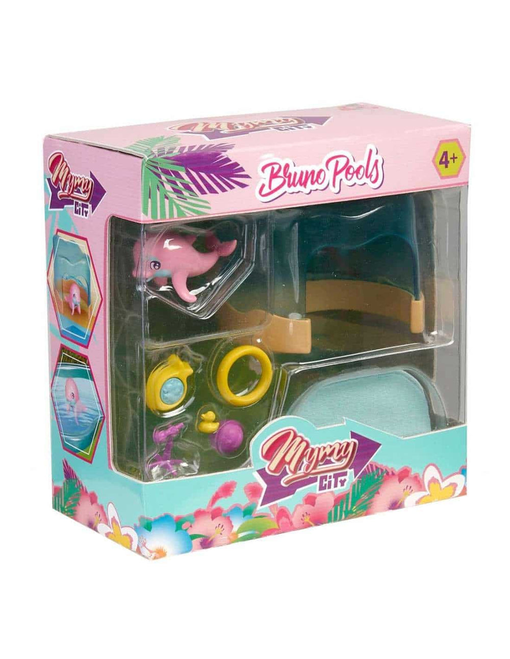 Famous My City - Bruno the Dolphin figure and pool accessories