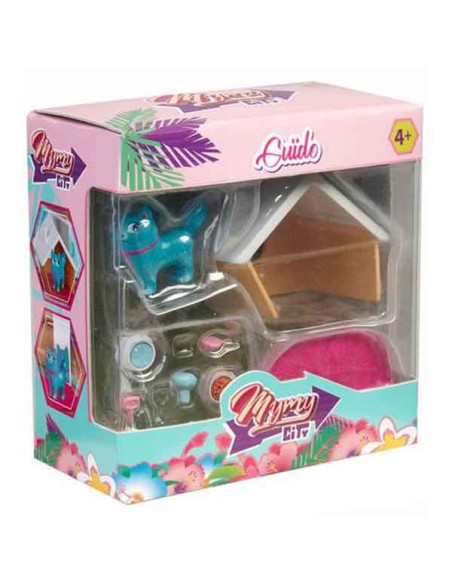 Famosa mymy city - figurine guido the cat and accessories