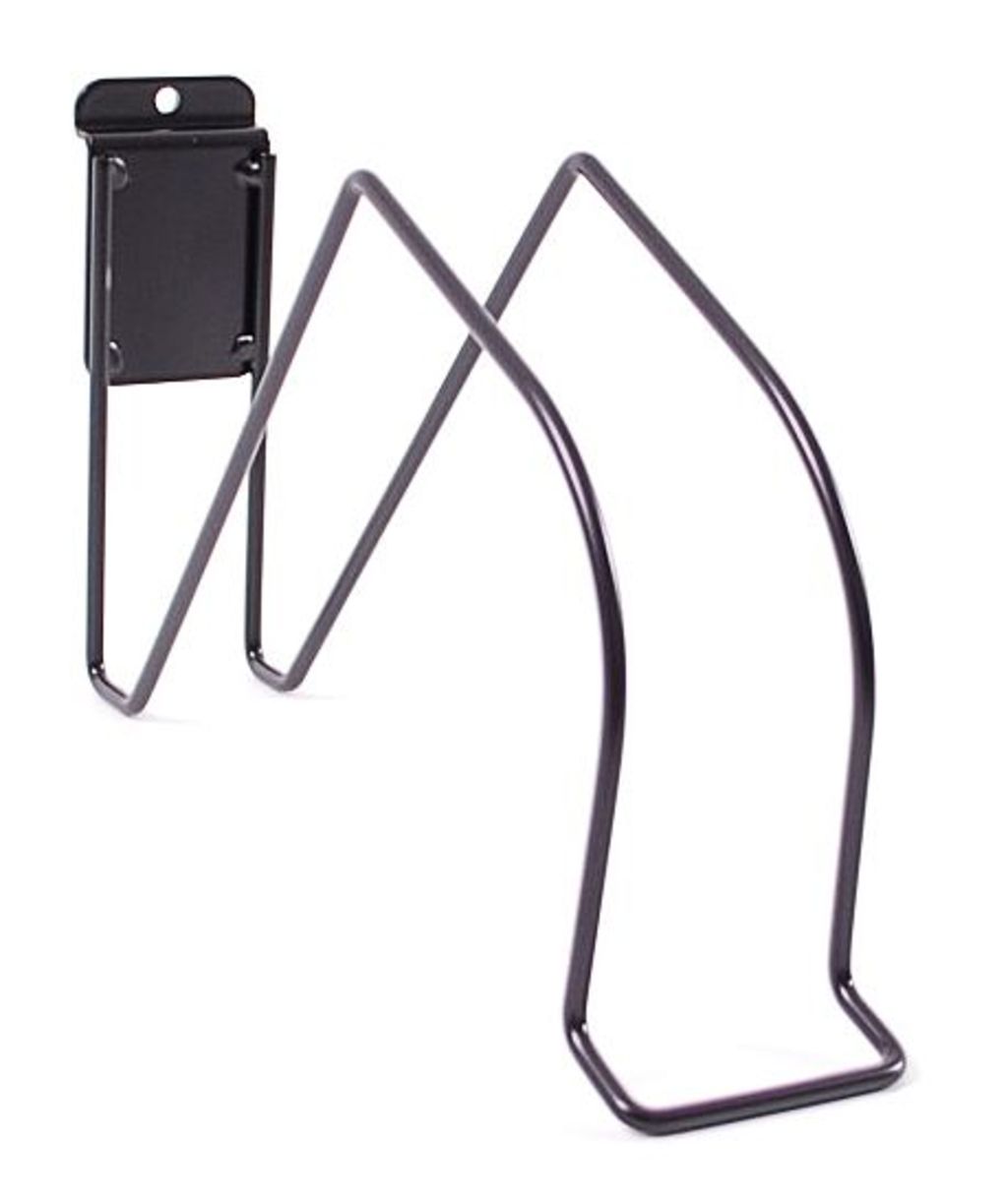 Unbranded shelving helmet holder flexislot