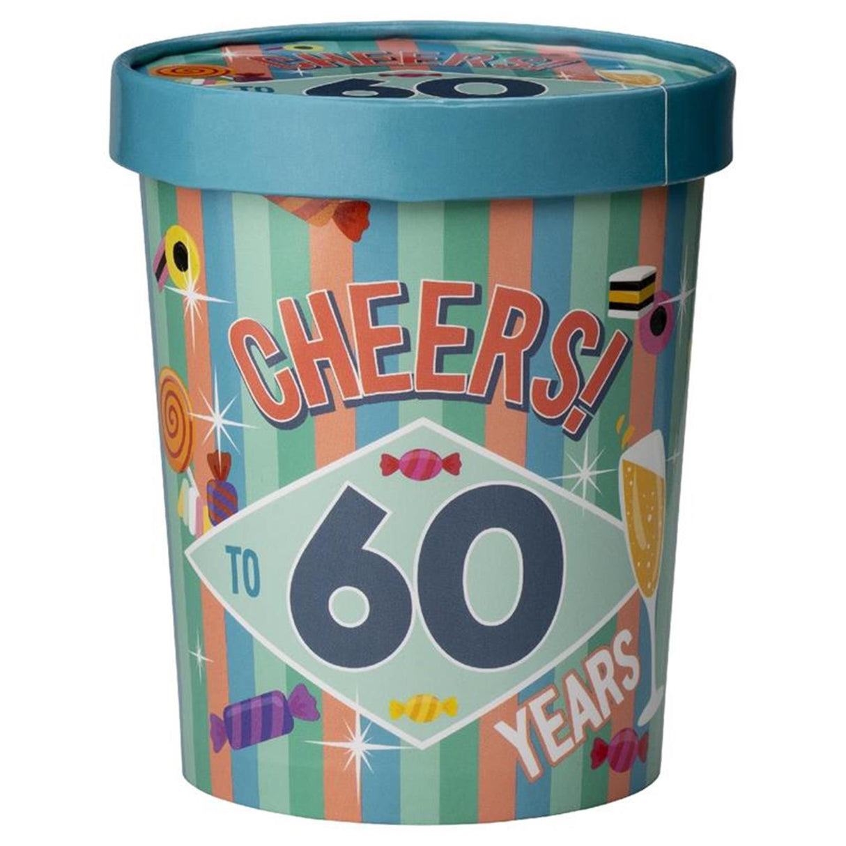 Paperdreams snoepbeker ø12x14cm - 60 jaar