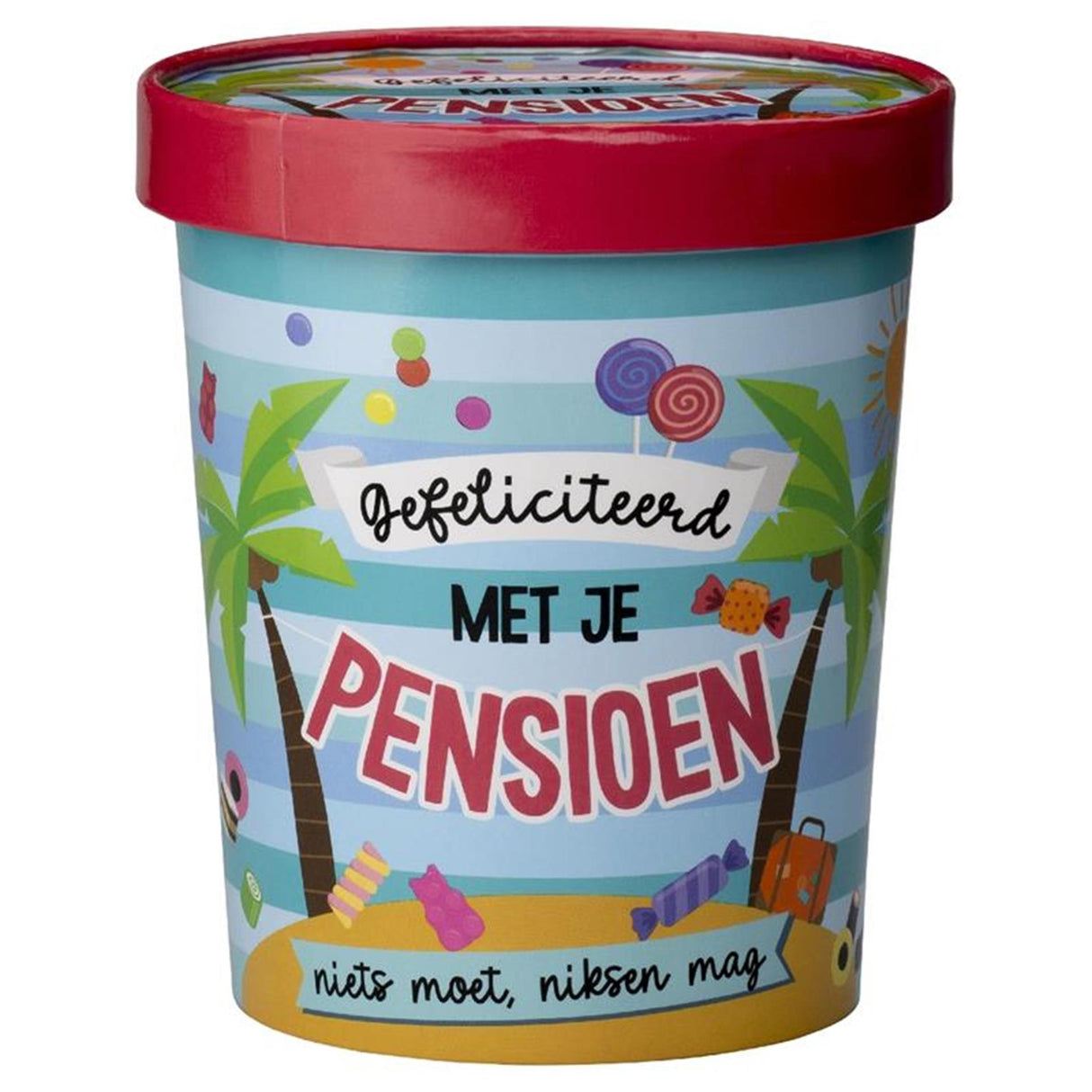 Paperdreams snoepbeker ø12x14cm - pensioen