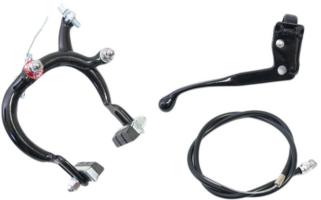 BMX front brake set - black