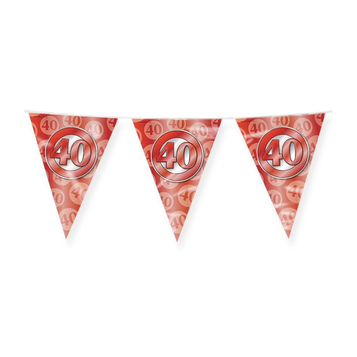 Paperdreams party vlag 40 jaar getrouwd