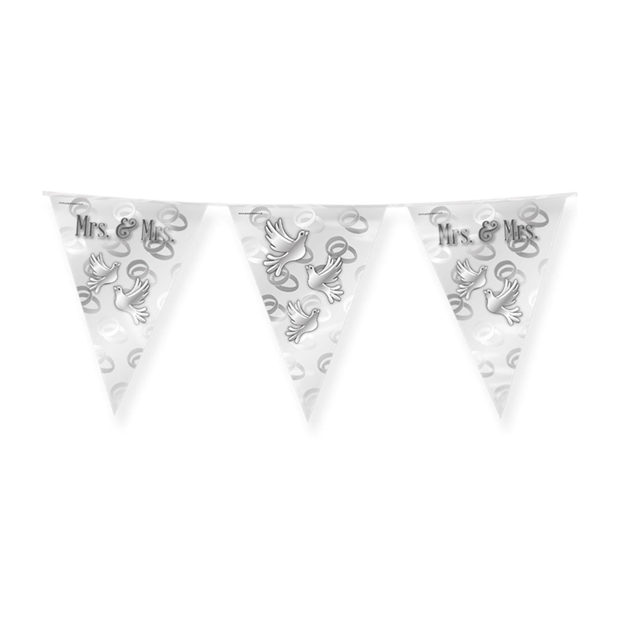 Paperdreams party vlag - mrs. mrs.