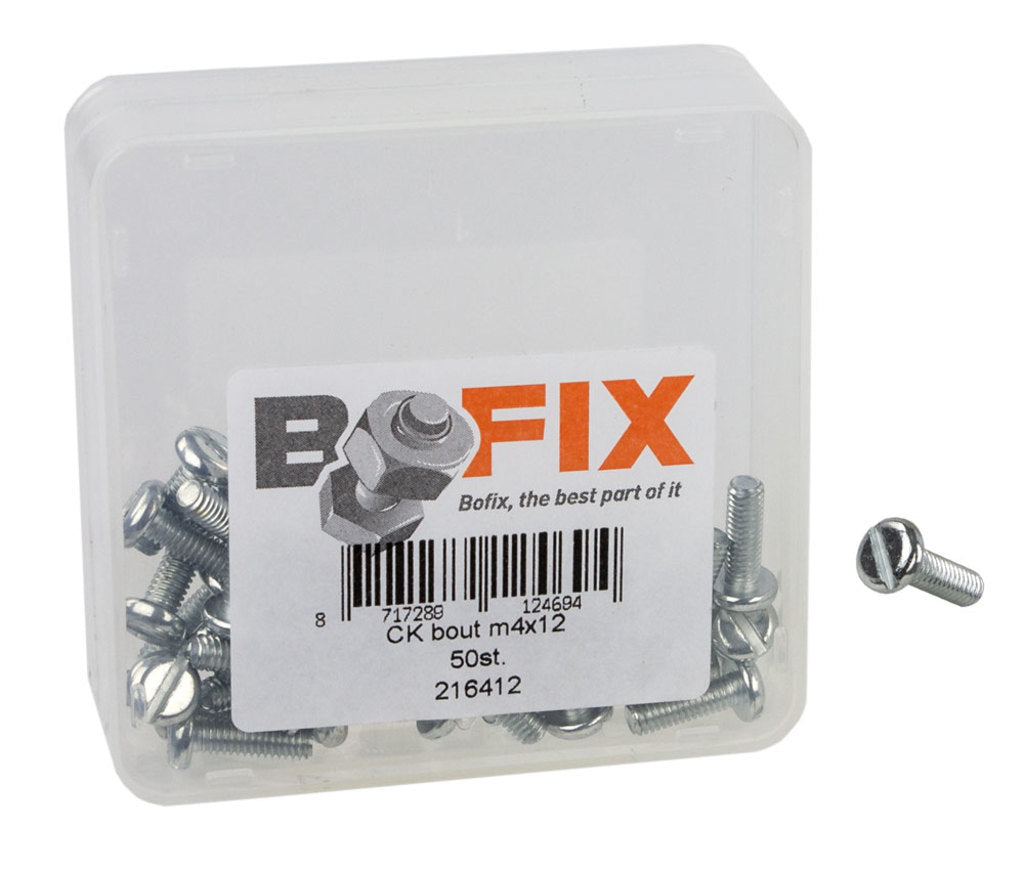 Bofix bolt m4x12 round head ds a 50
