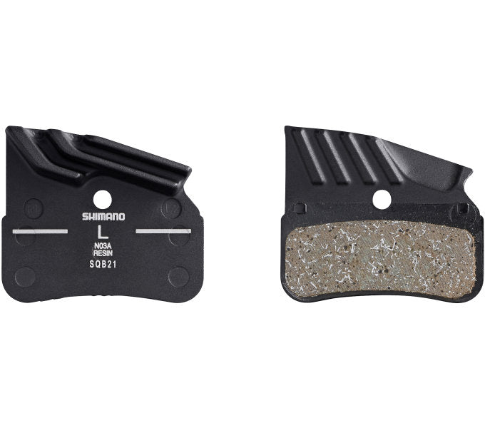 Shimano Disc Brake Pad Set N03A Resin with cooling fins