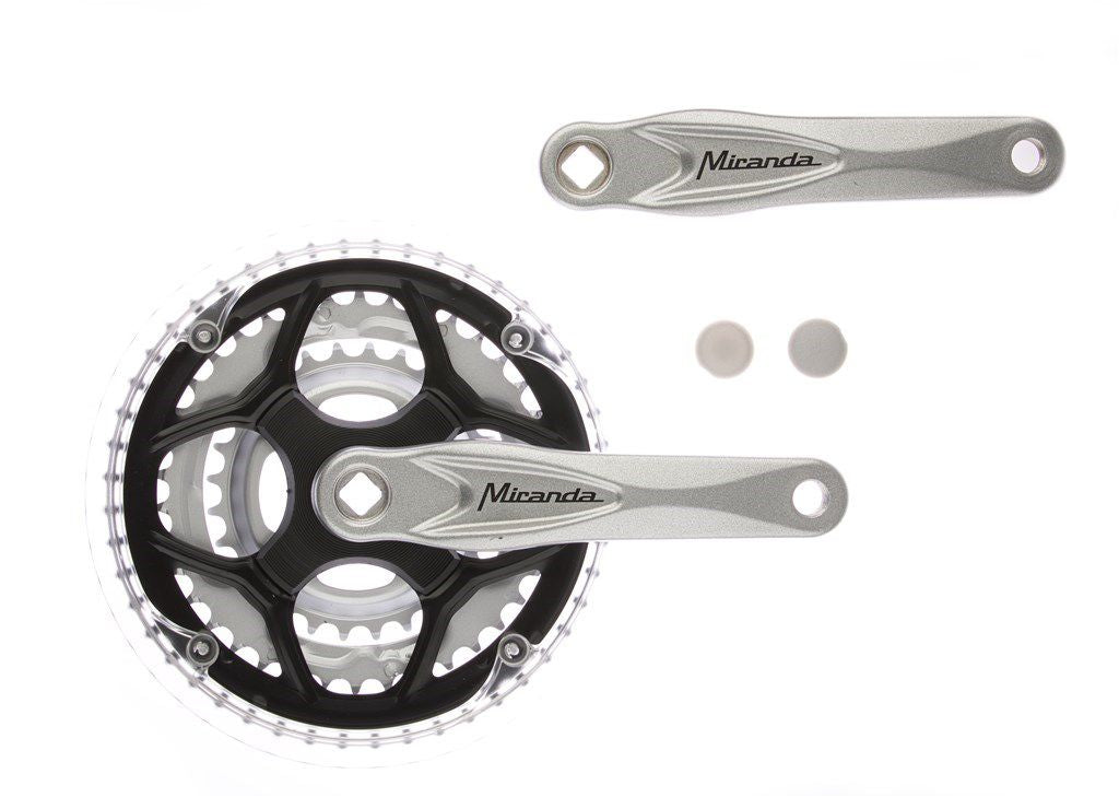 Miranda Cranhet Alfa 3 8mm Crank 170 mm 48 38 28t Ezüst